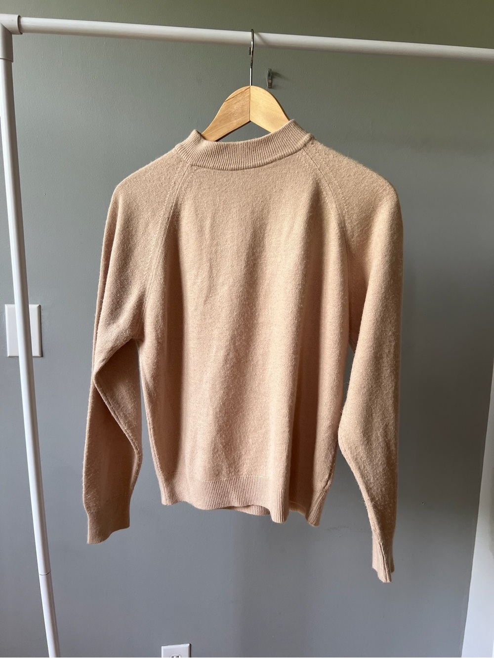 Lord & Taylor Exclusively For You Crewneck Sweater in Beige